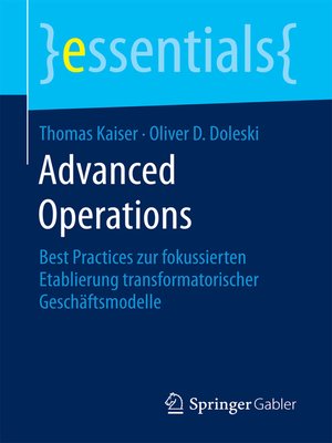 cover image of Advanced Operations